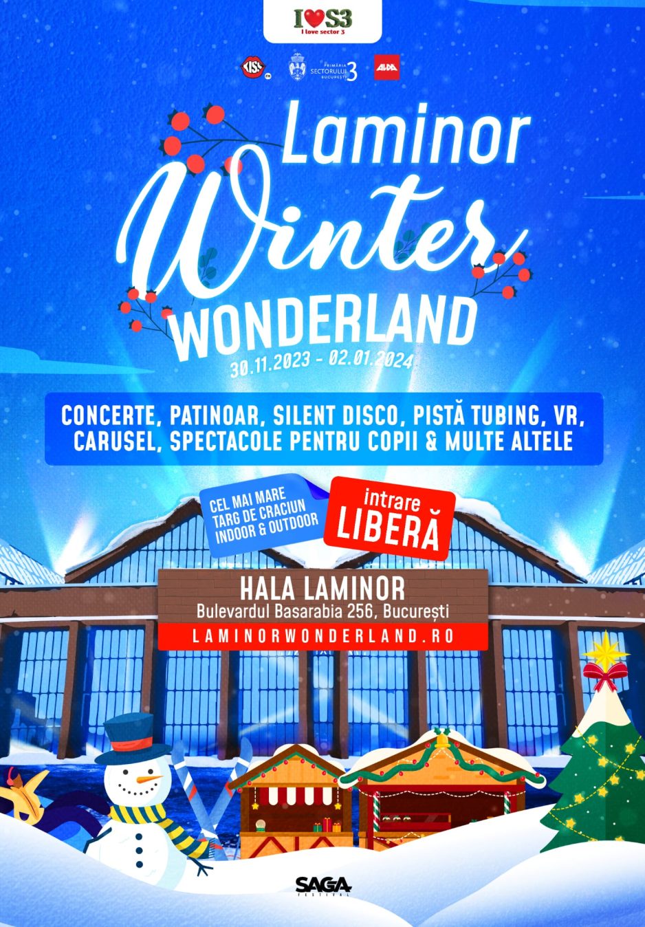 Târgul de Crăciun ﻿ -﻿ București ﻿ -﻿ Hala Laminor ﻿ -﻿ Laminor Wonderland